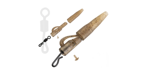 ZFISH - Závěsky Lead Clip Set & Tail Rubber + QC 6 ks